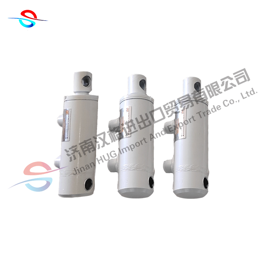 3 Stages Design 10Ton Capacity Telescopic Hydraulic Cylinder for Refuse Compactor Trucks