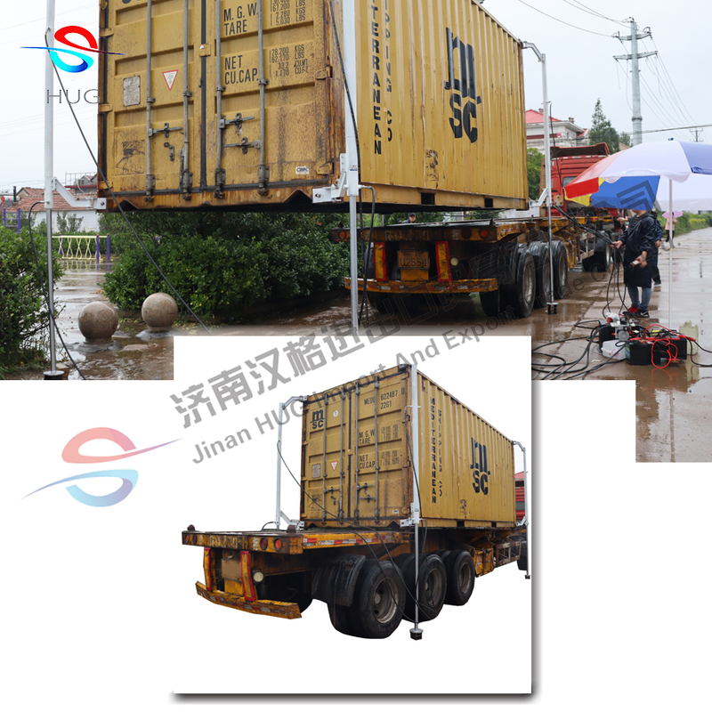 Mobile Container House 20ft 40ft Container Telescopic Hydraulic Cylinders Hydraulic Container Lifting Equipment