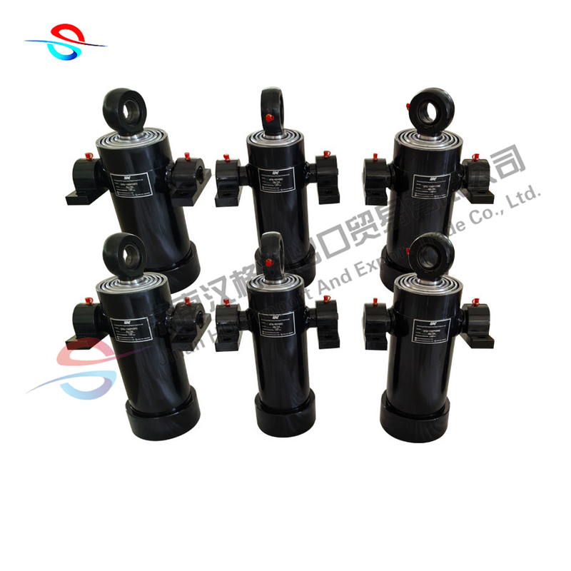 Direct sales under body hydraulic lift system single working hydraulic hoist cylinder