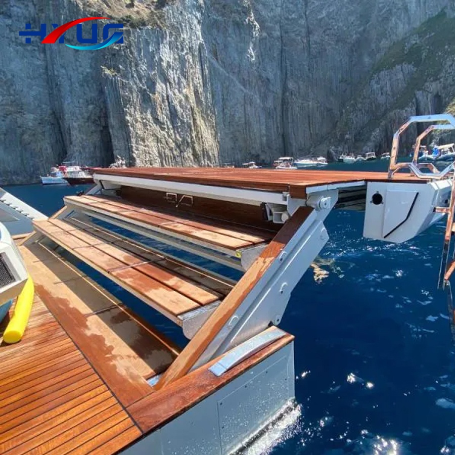Hydraulic Lift Solution for Yacht Ladder and Swim Platform Cylinder