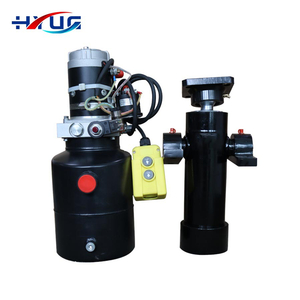 Underside Mounted Single Acting Multi Stage Hydraulic Cylinder for Light Tipping Trailers