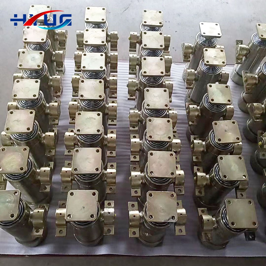 Telescopic Small Double Acting Hydraulic Cylinder Tipper Kit Dump Trailer Truck Hydraulic Scissor Hoist Kit