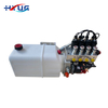 Hydraulic auto leveling hydraulic cylinder system for RV camper caravan