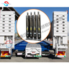 High quality custom vehicle ramp climbing heavy duty telescopic tie rod hydraulic cylinder
