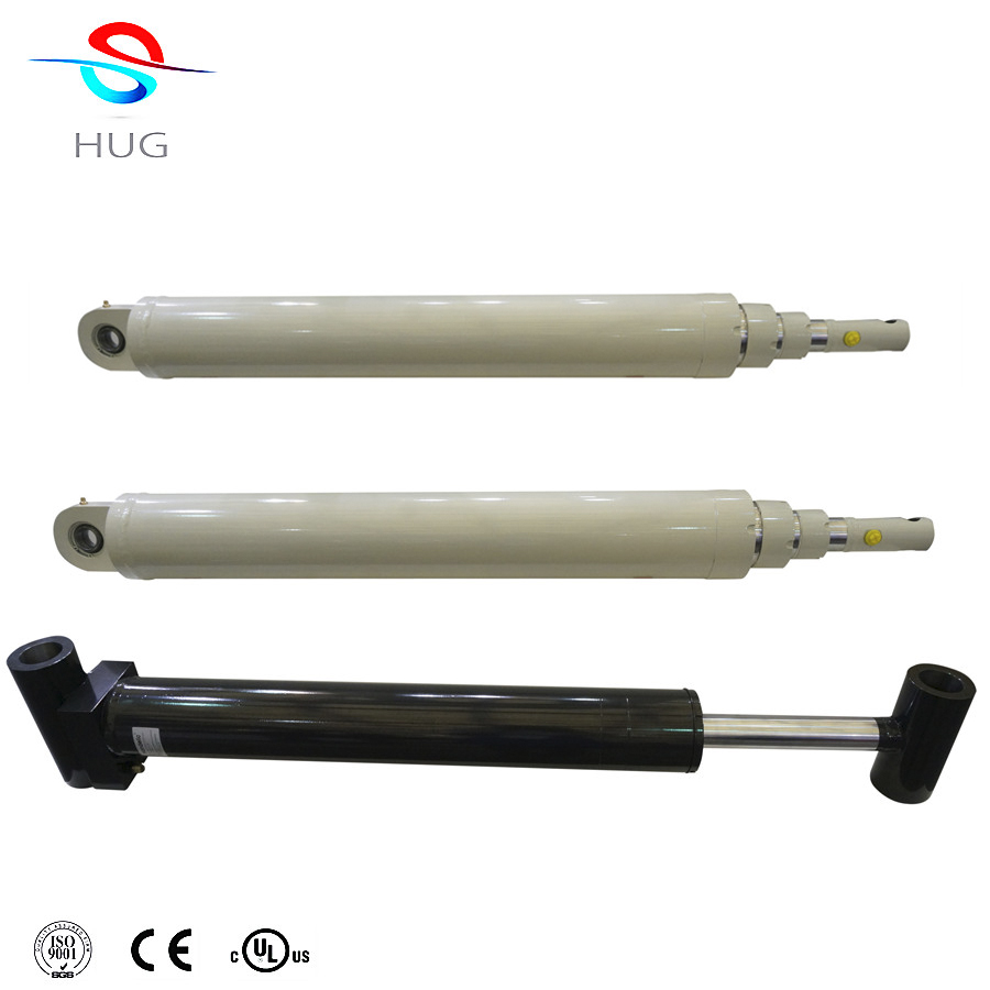 Double Acting Hydraulic Cylinder Extended Reach Cylinder for Garbage Truck