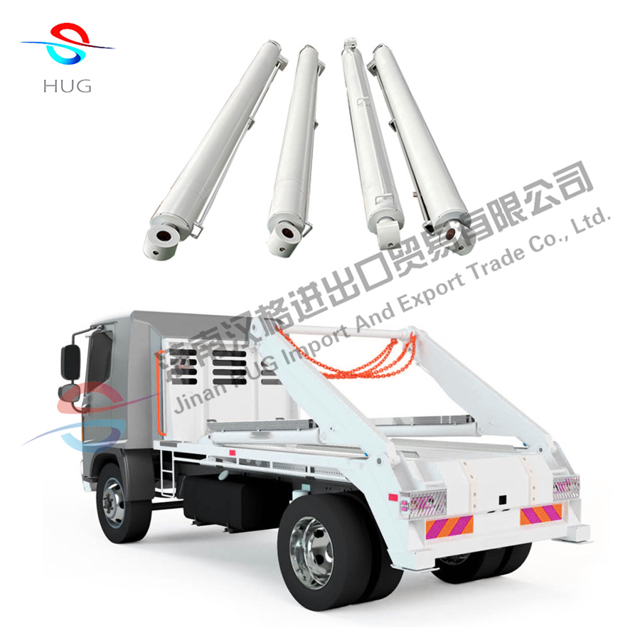 Factory supplier customized double acting hydraulic cylinder for hook arm truck