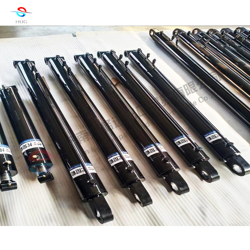 Truck Lifting ram Double acting skip loader trailer stainless steel hydraulic cylinders