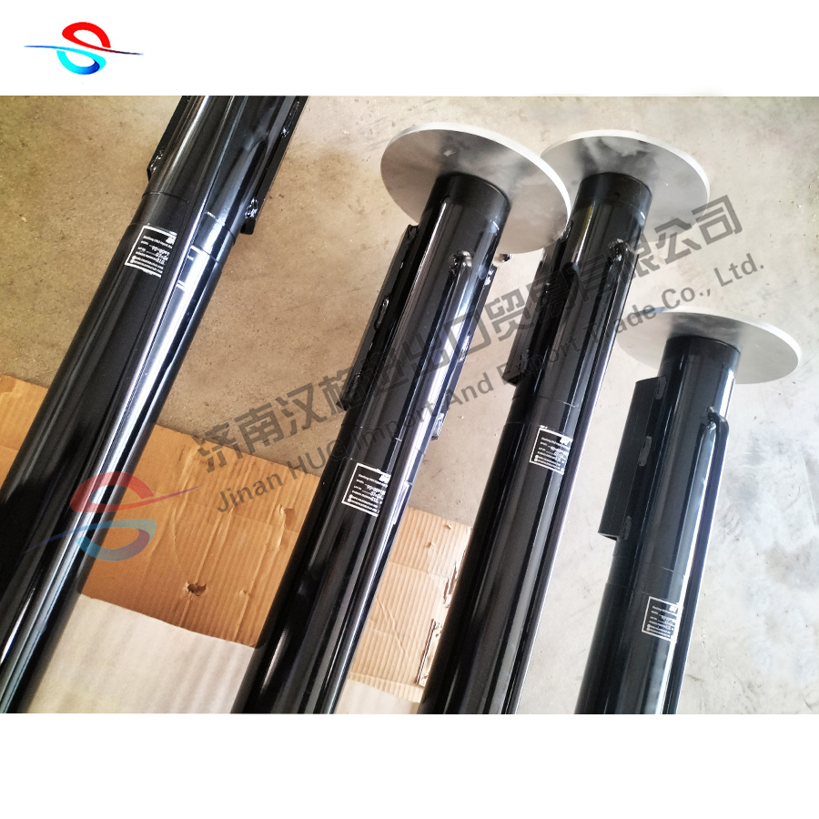 Container Hoist System Round Tube Hydraulic Cylinders Long Stroke Container Hydraulic Cylinder