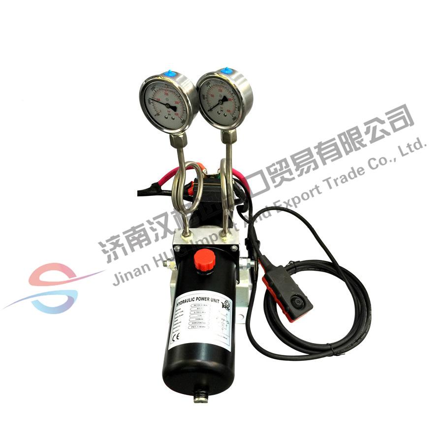 Mini hydraulic power unit reversible motor 12 volt double direction hydraulic power pack