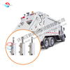 3 Stages Design 10Ton Capacity Telescopic Hydraulic Cylinder for Refuse Compactor Trucks