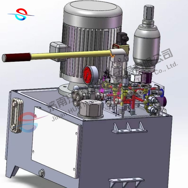 Custom Vertical Hydraulic Station 220v 380v Hydraulic Power Pack