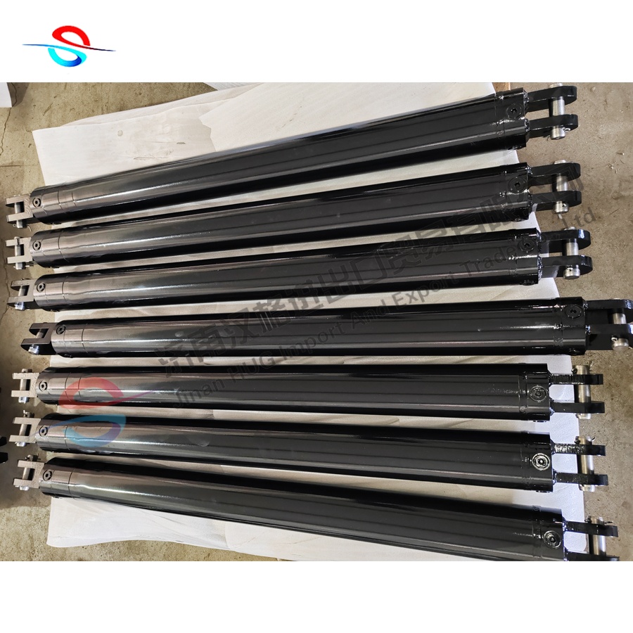 Loading Ramp Double Acting Hydraulic Lift Cylinders for Semi Drop Deck Trailers