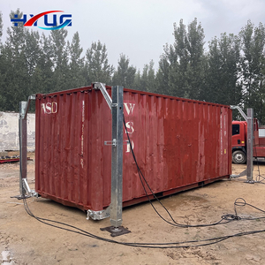 High Performance Double Acting Hydraulic Hoist System Telescopic Cylinders for 35 Ton ISO Shipping Containers