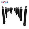 Heavy Duty Front Mount Telescopic Hoist Ram Multi Stage Single Acting Cylinder for Tipper Dump Truck