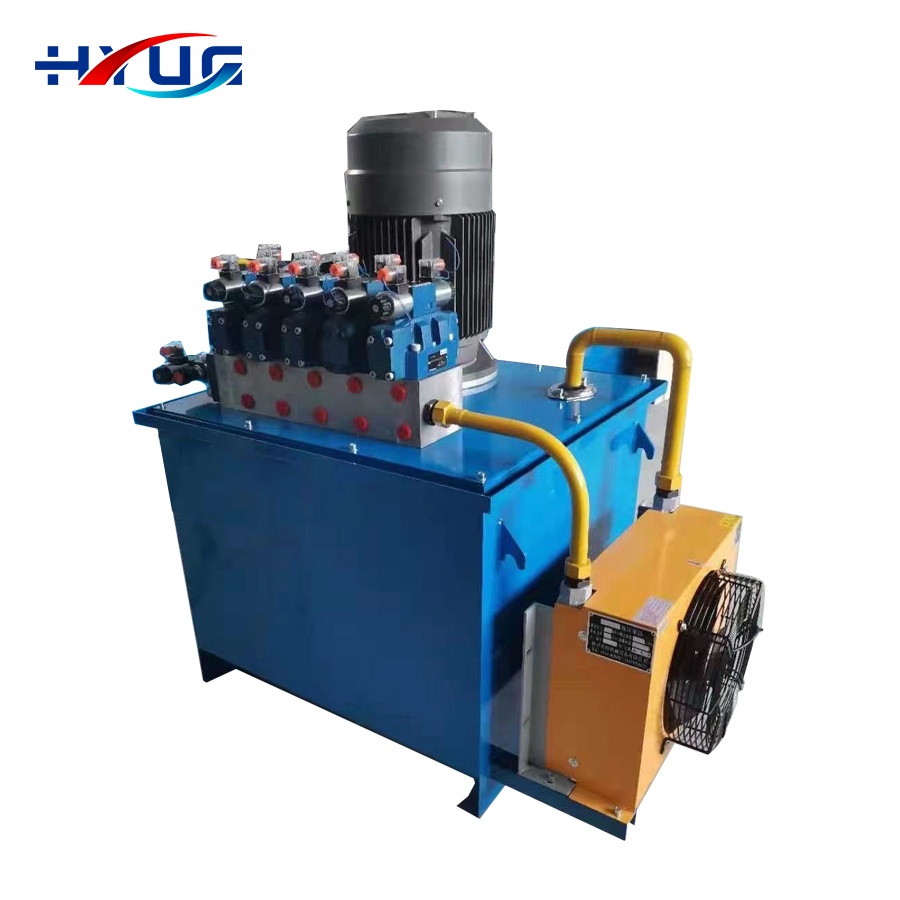 Custom Motor 7.5 kW Electric 3-phase Voltage 380 V AC Hydraulic Power Unit