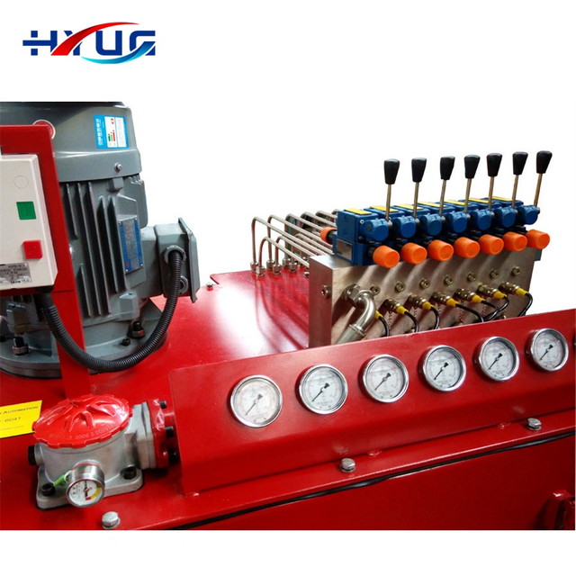 Cost-effective climbing scaffold hydraulic lifting system hydraulic pack power station