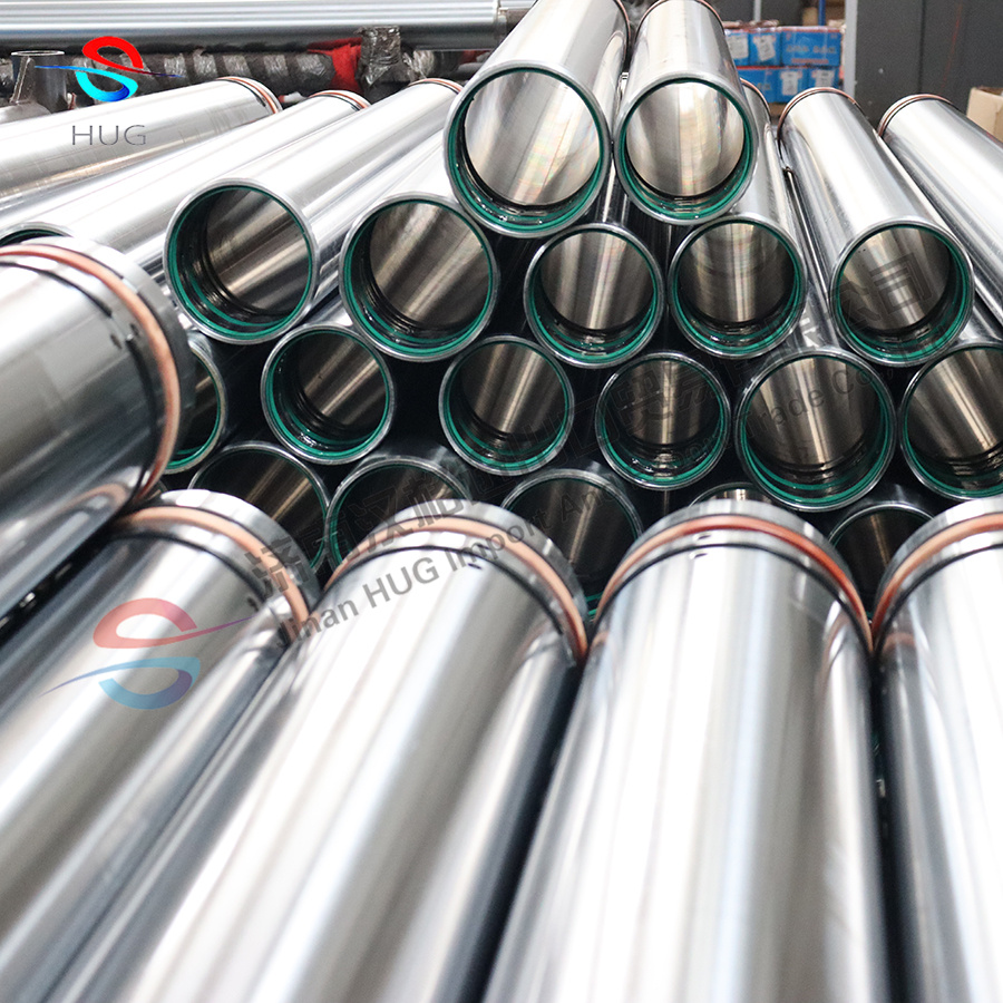 HYUG telescopic hydraulic ram long stroke multi stage hydraulic cylinder for dump truck