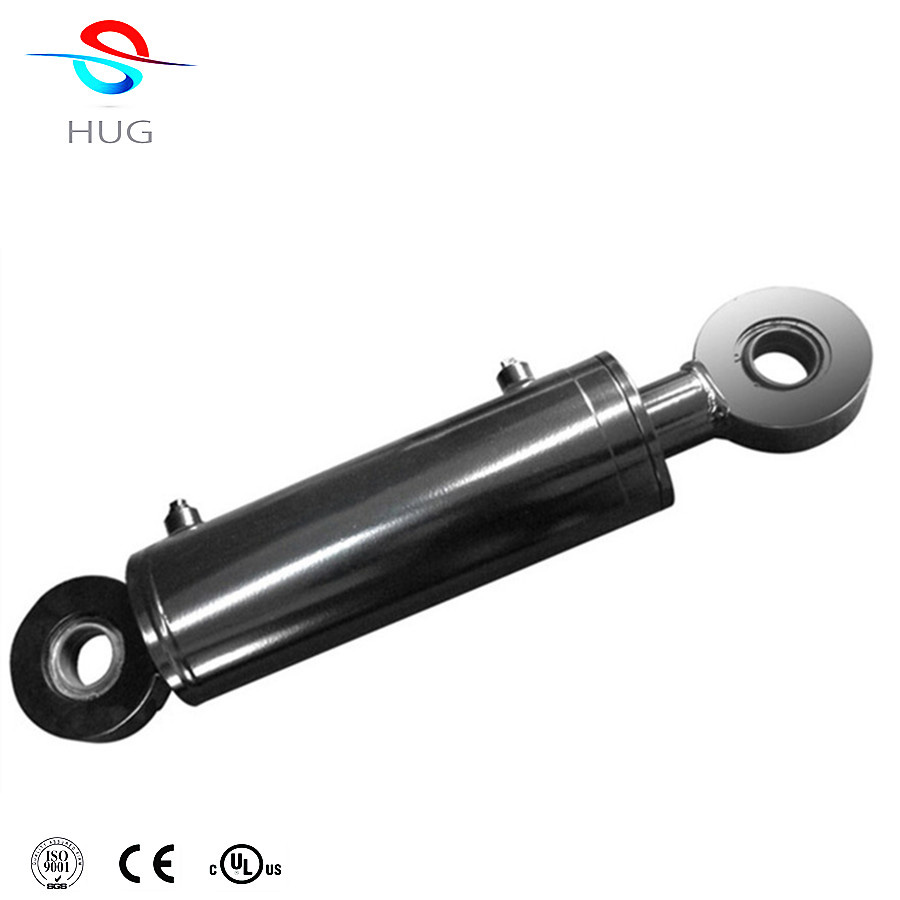 Customized good quality snowplow hydraulic lifting cylinder with hydraulic power unit for snow cleaning machine