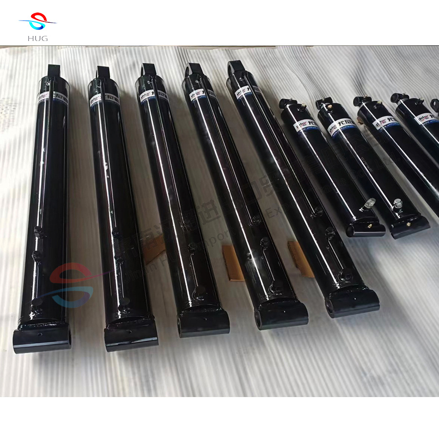Truck Lifting ram Double acting skip loader trailer stainless steel hydraulic cylinders