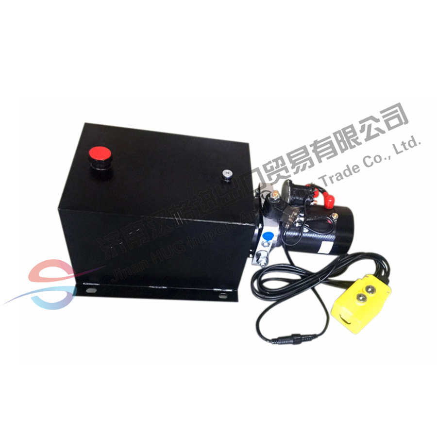Custom Dump Trailer 1.5kw 2kw 2500rpm Hydraulic Power Pack 12VDC 24VDC Power Unit