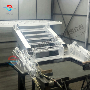 304/316 Stainless Steel Hydraulic Cylinder Yachts Platform Lifting Cylinder Hydraulic System with PLC Smart Control Panel