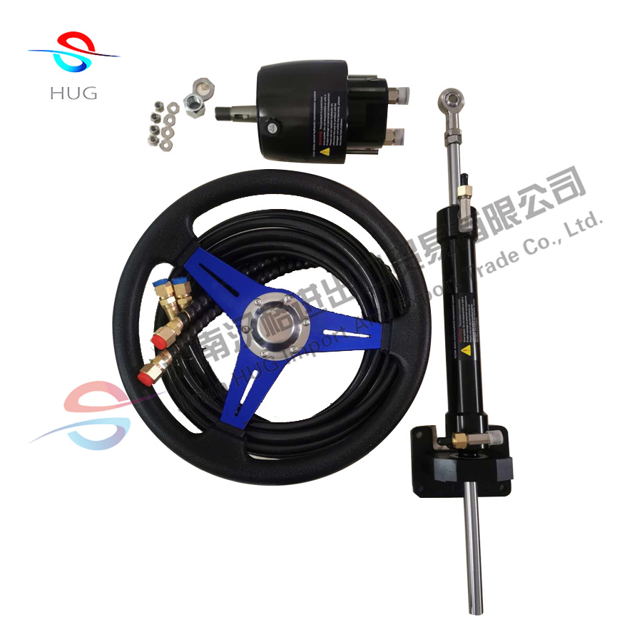 High Quality Marine Steering Cylinder Customized Inboard and Outboard Hydraulic Oil Ram with Hydraulic Pump