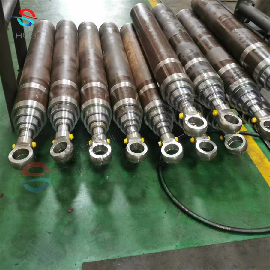 HYUG Manufacturer Customized Dump Truck Sanitation Garbage Truck Double Acting Telescopic Multi Stage Hydraulic Cylinder