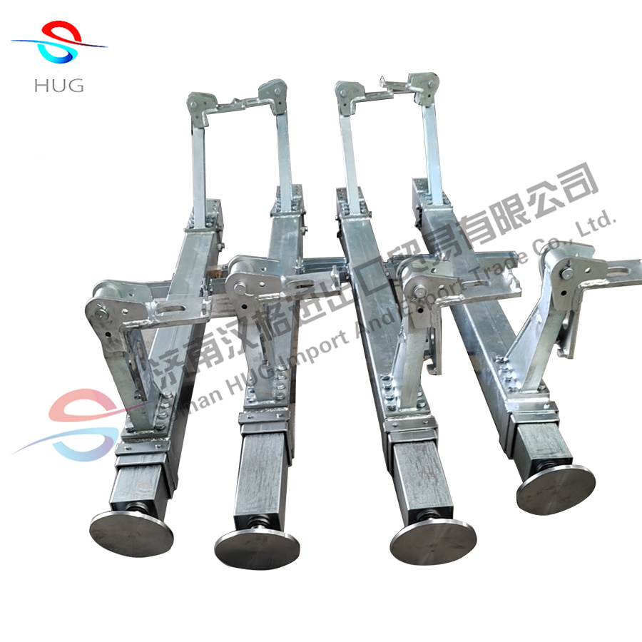 Customized Hydraulic leg cylinder hydraulic power unit container lifting jack container hoist system