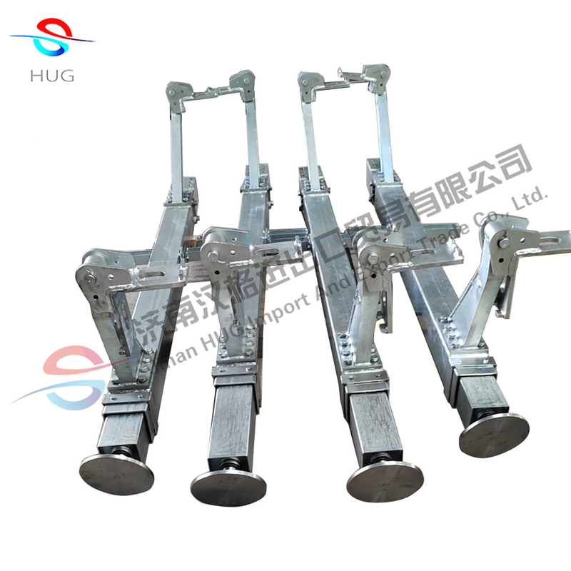 Container lifting system hydraulic jack outrigger hydraulic cylinder for containers offices