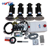 Hydraulic auto leveling hydraulic cylinder system for RV camper caravan