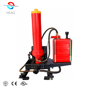 Heavy duty dump truck lift hydraulic cylinder 50 ton hydraulic dump trailer telescopic cylinder