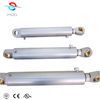 Customized good quality snowplow hydraulic lifting cylinder with hydraulic power unit for snow cleaning machine
