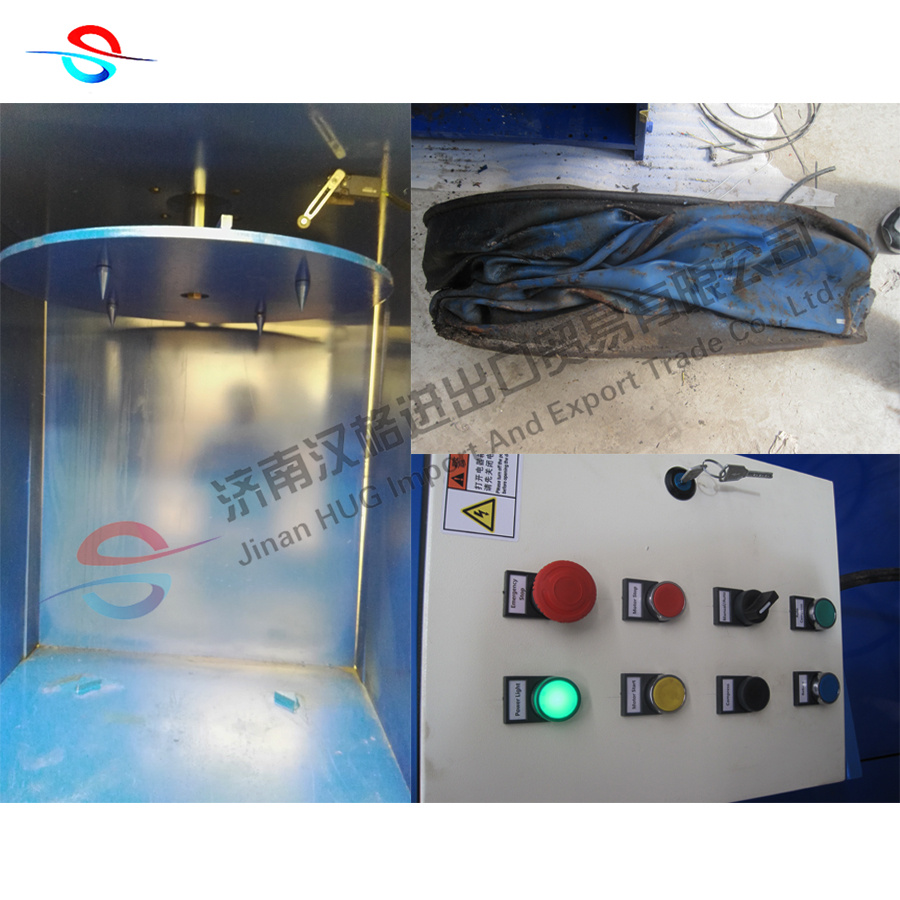 Waste compression machine high load drum crushes telescopic multi-stage hydraulic cylinder