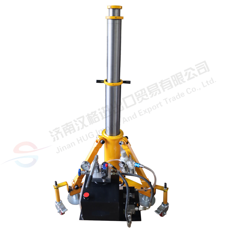 High Pressure Air Driven Hydraulic Pump Station Telescopic Tie Rod Hydraulic Cylinder