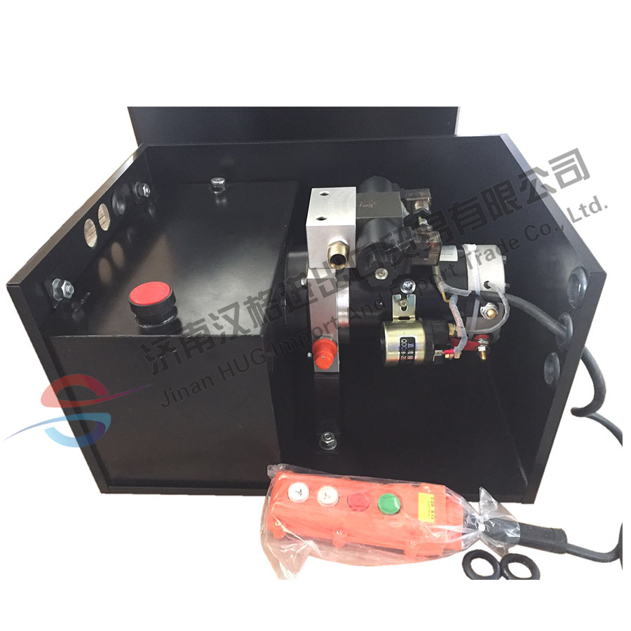 Electric hydraulic parts 24v power pack double action hydraulic power unit for tailgate lift