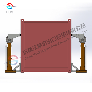 Easy to Assemble Manual Lifting 35 Tons Shipping Container Double Acting for Sea Container Hydraulic Lift