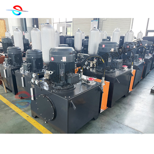 Custom 5.5kw Hydraulic Power Unit Pack High Pressure Motor Pump High Pressure 220v Vertical 20lpm Hydraulic Pump Station