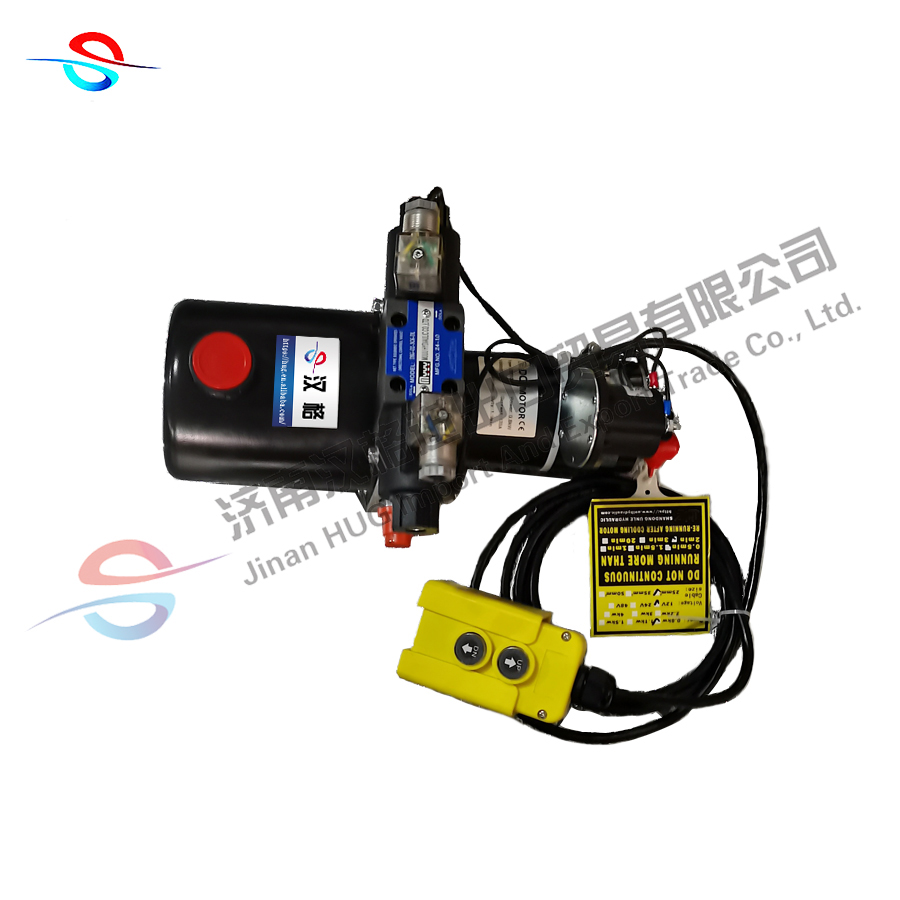 OEM 4L 220V AC Motor 1L 12V DC Motor Double Acting Hydraulic Power Pack Unit