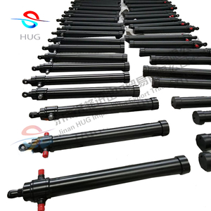 Load capacity of 7 tons HTC telescopic hydraulic cylinders for dump trailer