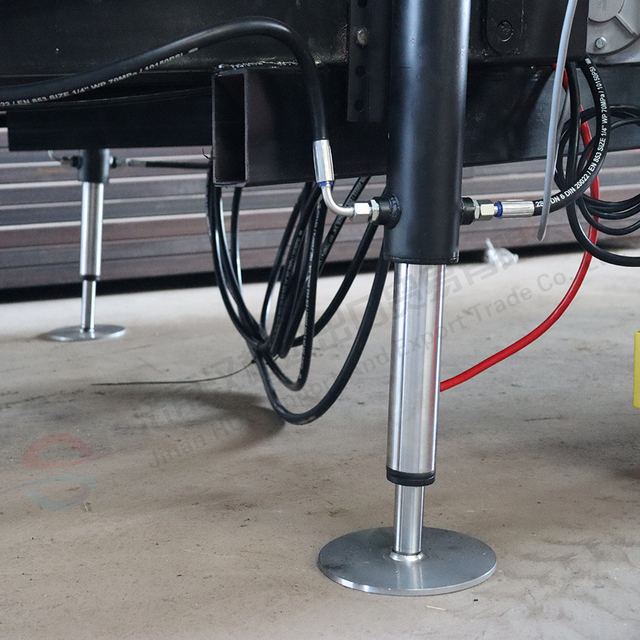 5 tons RV double acting caravan hydraulic accessories CE European market automatic leveling cylinder