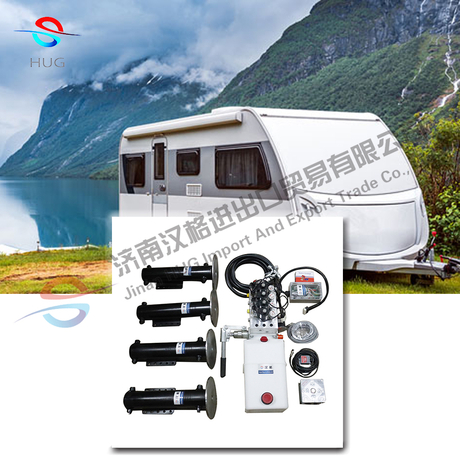 New design custom color double action telescopic leveling hydraulic system for camper caravan motorhome RV.jpg