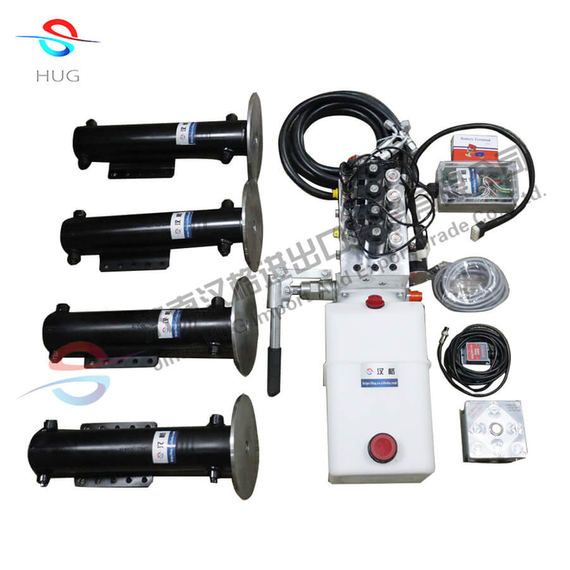 Custom Rv Auto Hydraulic Leveling Controller Hydraulic Cylinders