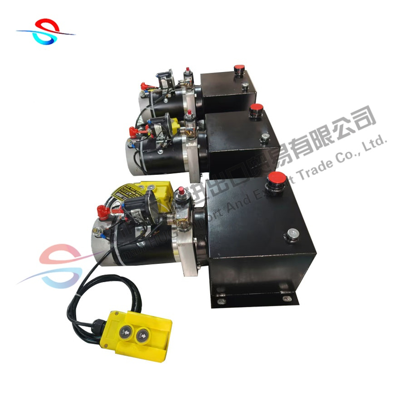 Custom professional 1.5kw 2kw 2.1ml/r hydraulic power pack 12VDC 24VDC hydraulic power unit