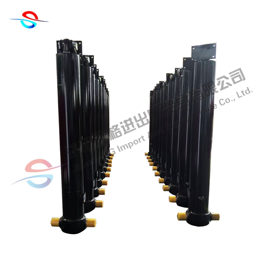 Front end customized load 20 ton dump truck hydraulic cylinder long stroke hydraulic lifting system