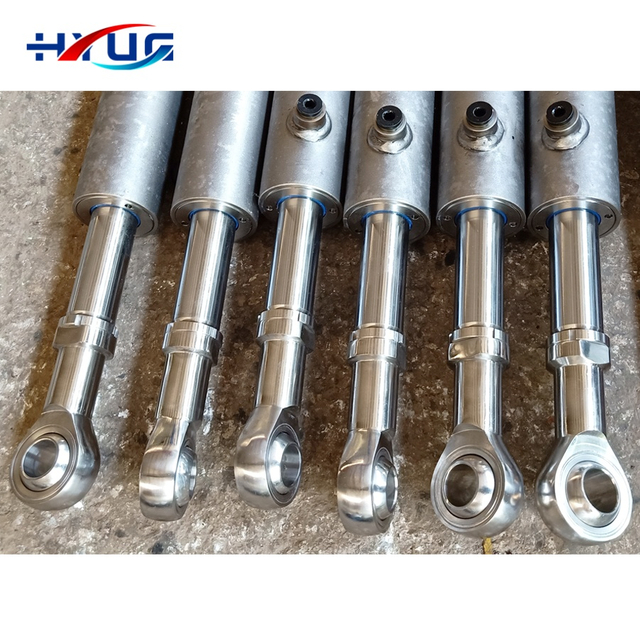 316L Stainless Steel Hydraulic Cylinder Corrosion Resistant for Marine Vessel Offshore Platform Saltwater Environment
