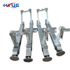 Square Tube Support Legs 35ton Load Capacity Double Acting Hydraulic Cylinder for Cargo Loading and Unloading