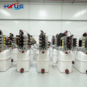 EU/US Standard RV Hydraulic Auto-Leveling Steel Piston Cylinder Support Kit with Control Panel for Motorhomes