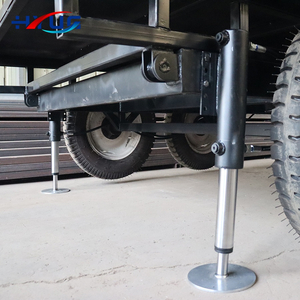 EU/US Standard RV Hydraulic Auto-Leveling Steel Piston Cylinder Support Kit with Control Panel for Motorhomes