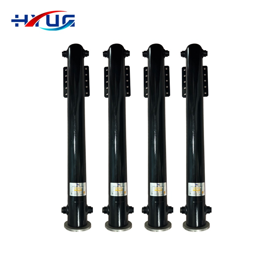 RV Motorhome Double Working Hydraulic Cylinder Auto Leveling System Hydraulic Lift Jack Load 5-20 Ton