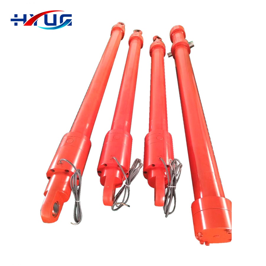High Quality Customized OEM Hot Sale Construction Crane Machinery Telescopic Hydraulic Cylinder for Machinery